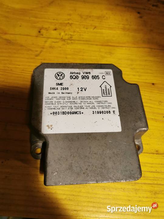 Moduł air Bag 6q0909605c vw Passat b5 Tarnów