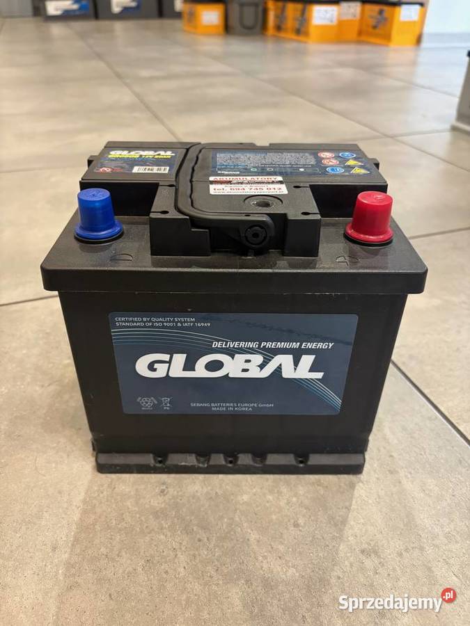 Akumulator 50Ah 400A GLOBAL