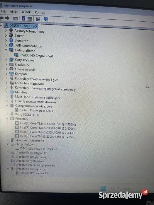 Dell Latitude e7470 plus zasilacz nowa bateria Warszawa