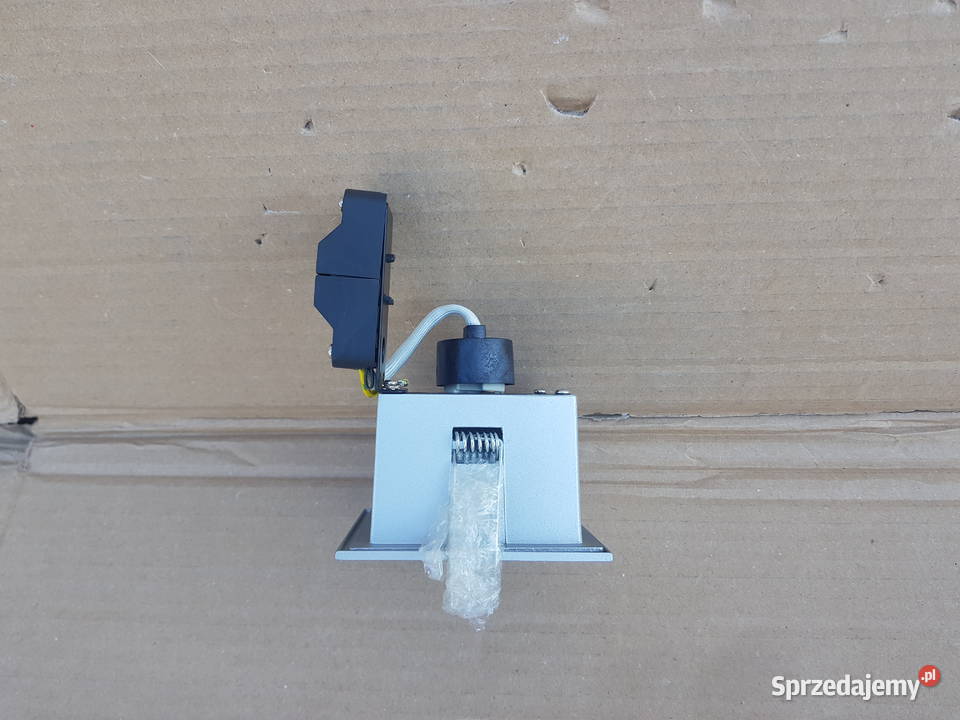 Lampa wpuszczana do sufitu SCHODOWA kwadrat G9 4 Warszawa