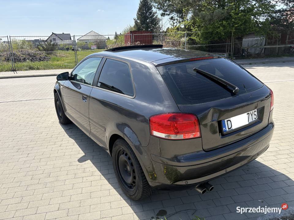audi A3 8P 20 benzyna 150 automat klima 2003 tempomat Jelcz-Laskowice