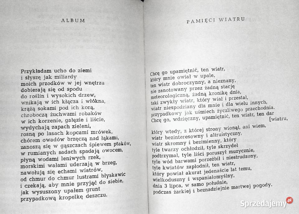 Poezje Marian Piechal Rok wydania 1981 Chełm sprzedam