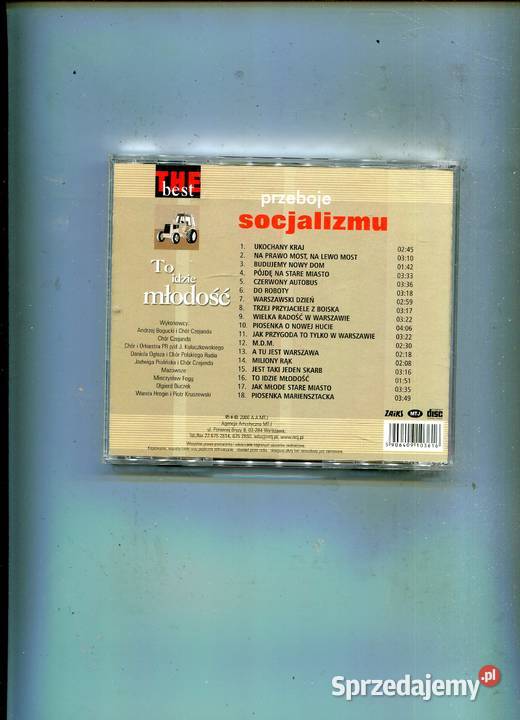 Przeboje socjalizmu To idzie młodość Płyta Cd Płyty i kasety Szczecin