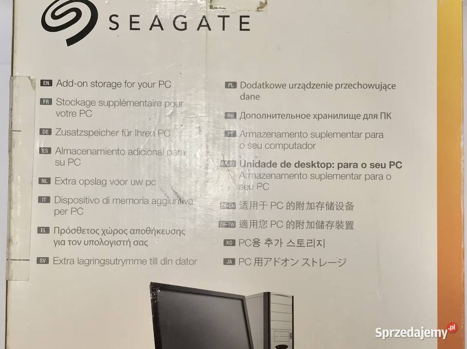 SEAGATE 4TB SRD0NF2 USB 30 dysk zewnętrzny Warszawa