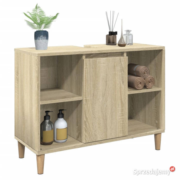 Szafka łazienkowa dąb sonoma 80x33x60 WM857131 Warszawa sprzedam