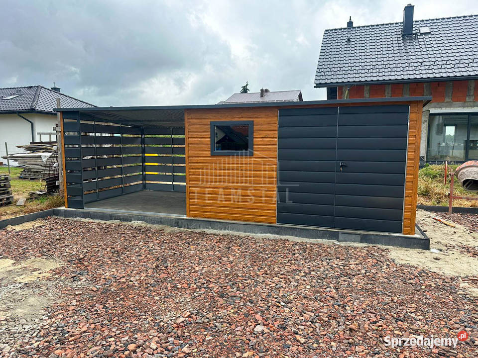 Schowek domek ogrodowy 38x25m wiata 3m drzwi Bydgoszcz