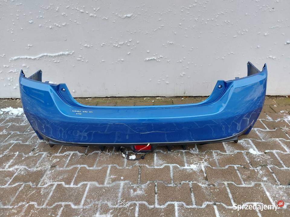 Subaru WRX STI 2015r zderzak tył tylny niebieski