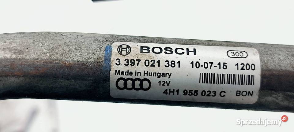 MECHANIZM WYCIERACZEK PRZÓD AUDI A8 D4 Lipno