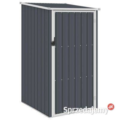 vidaXL Szopa ogrodowa antracyt 87x98x159 stal Warszawa