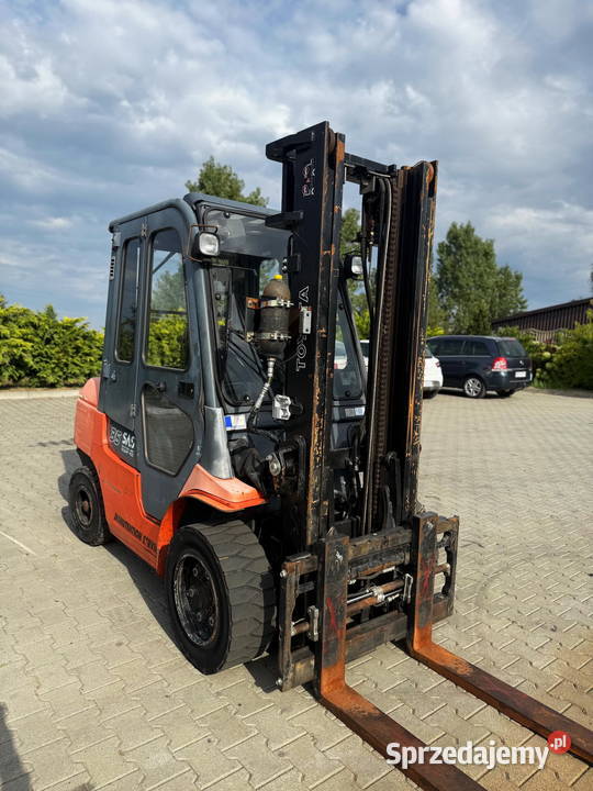 wózek widłowy TOYOTA 7FDJF35 diesel 3500 kabina Wózki widłowe Działoszyn