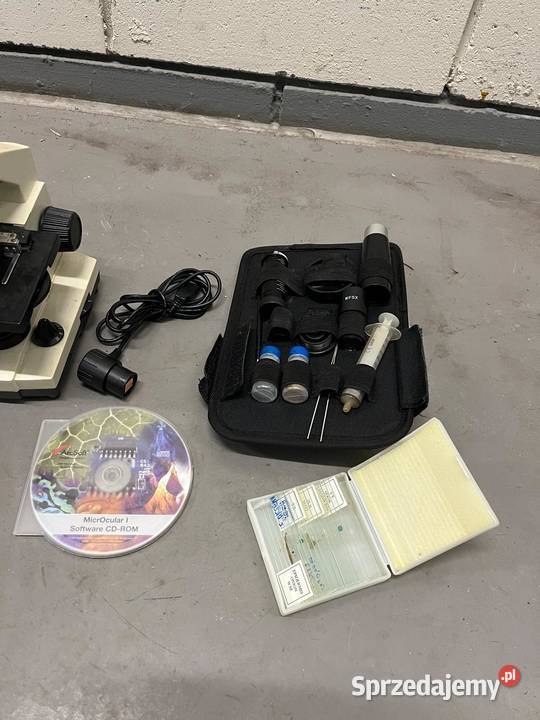 Mikroskop Bresser Biolux AL kamera USB zestaw Krzynowłoga Mała