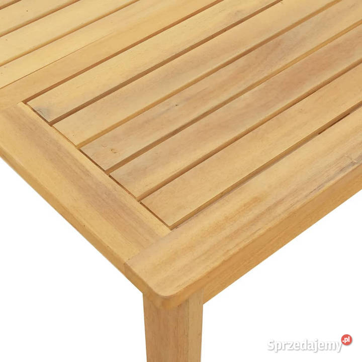 Sofa ogrodowa i stolik z deseczek lite drewno Warszawa