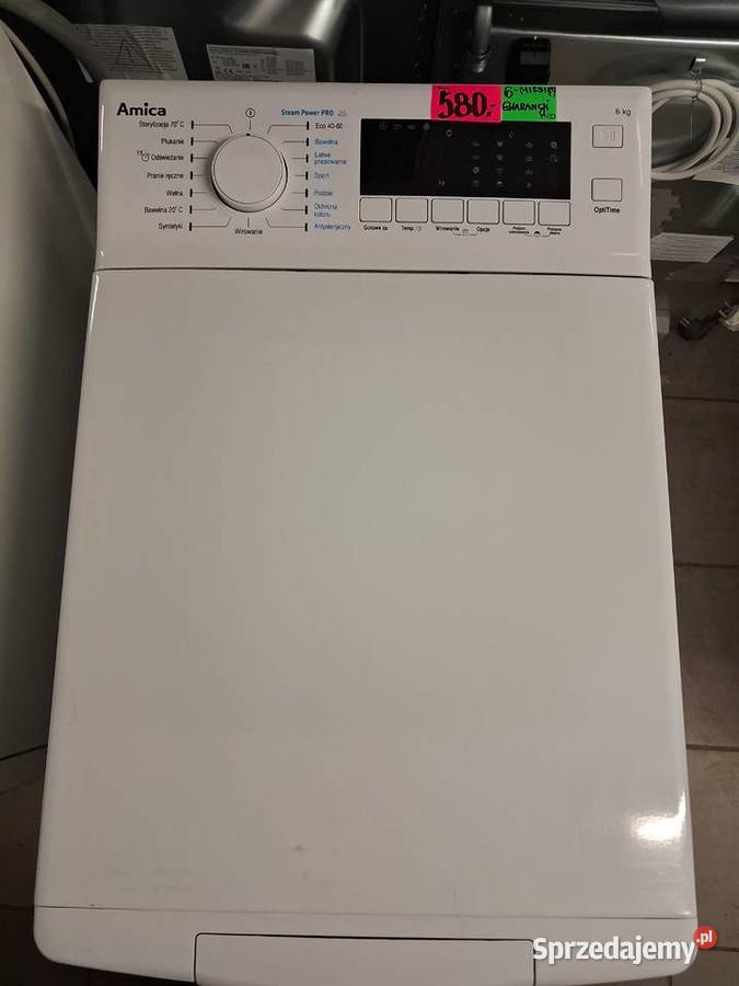 PRALKA OD GÓRY ŁADOWANA AMICA