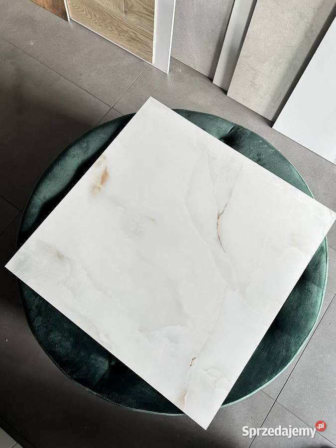 Płytka gresowa ONYX BLANCO POLER LOGAN SNOW Opoczno
