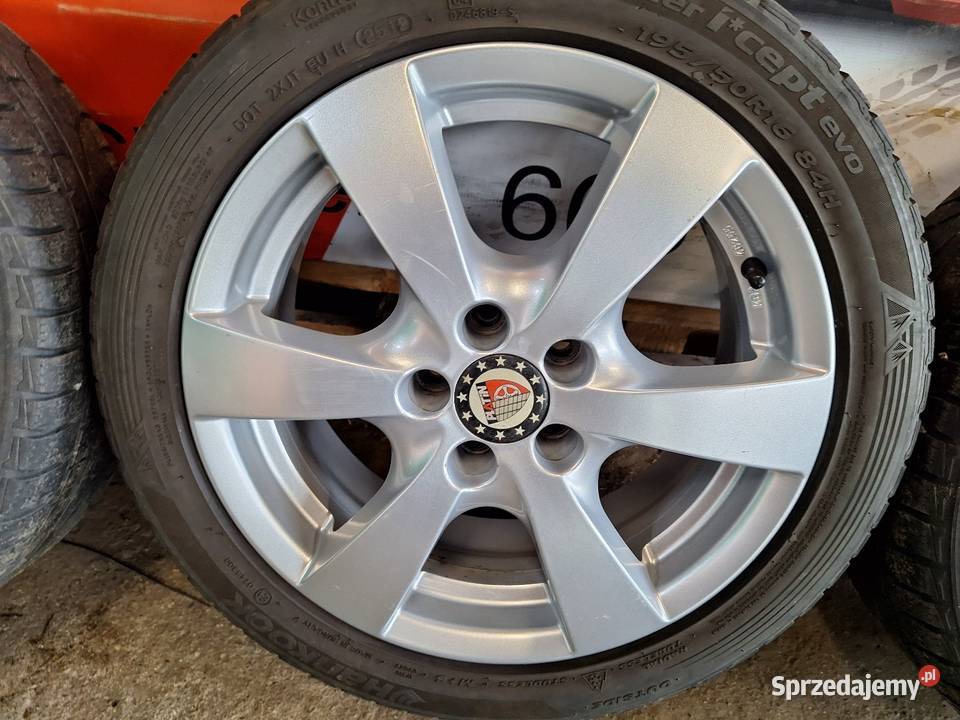 Alufelgi 5x100 16 ET40 AUDI CHRYSLER DODGE kujawsko-pomorskie Choceń