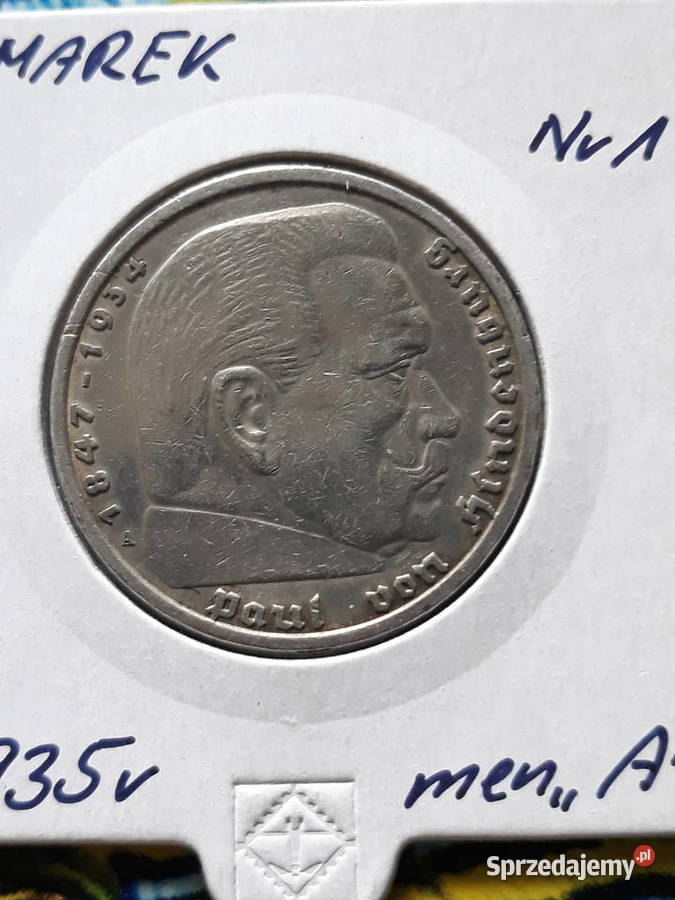 5 Marek Paul von Hindenburg 1935 rmen A 1 wielkopolskie Konin