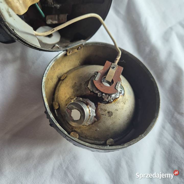 Stara lampa rowerowa przedwojenna zabytek Brzesko