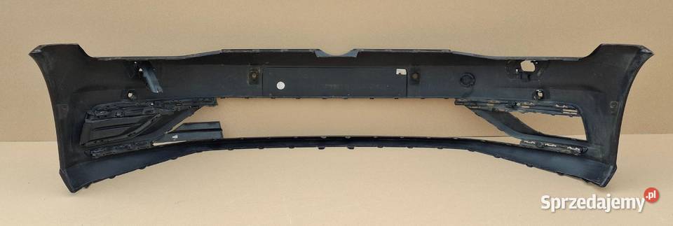 VW GOLF 7 VII LIFT ZDERZAK PRZÓD PRZEDNI KRATKA Bieleń