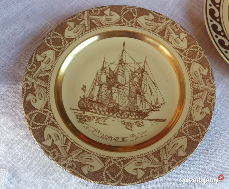 Patera ze statkiem Gustaw III
SVENSK SJFART Gdańsk