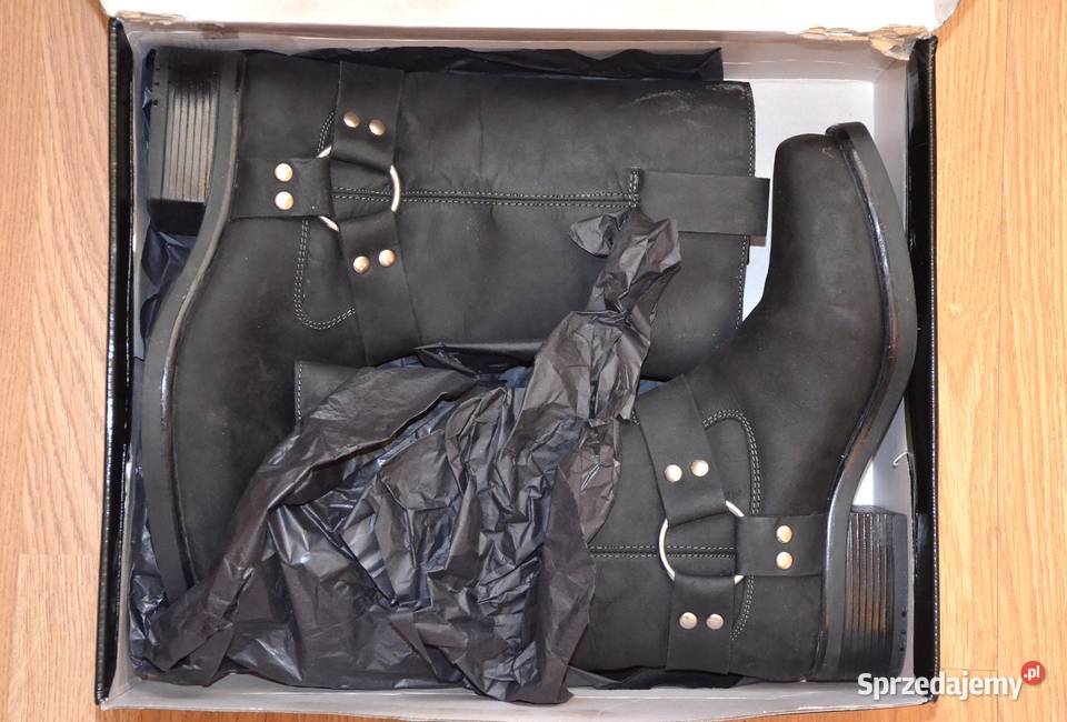 Buty motocyklowe chopper cruiser nie noszone