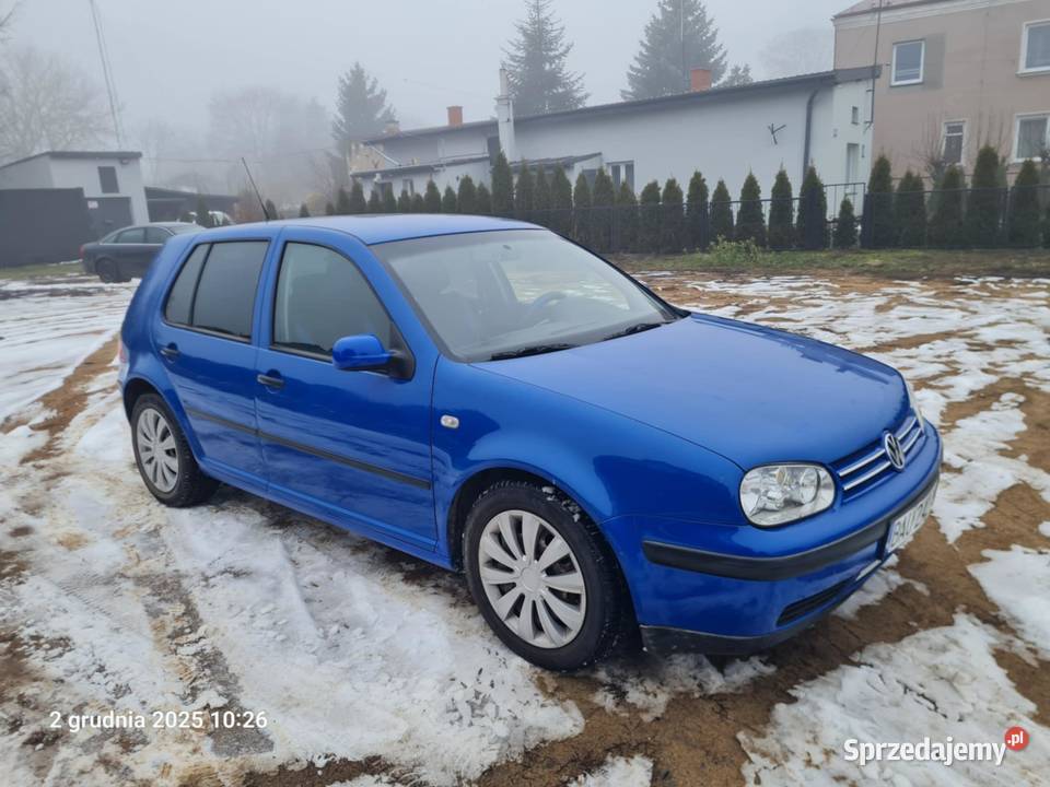 VW GOLF ładny z gazem 100KM Grajewo sprzedam