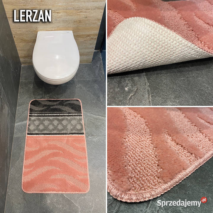 DYWANIK ŁAZIENKOWY 50X80 LERZAN ANTYPOŚLIZGOWY 1 Białystok