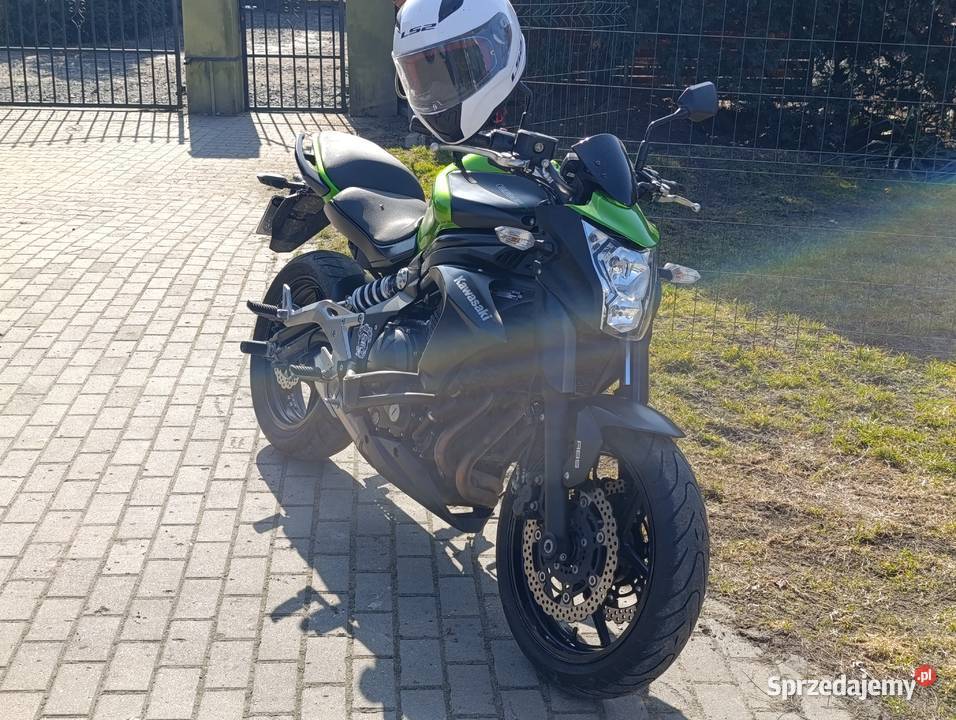 Kawasaki er6n przygotowany do sezonu Kawasaki dolnośląskie Prochowice