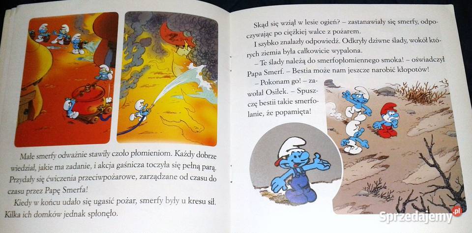 Smerfy Smerfny rycerz Egmont Chełm