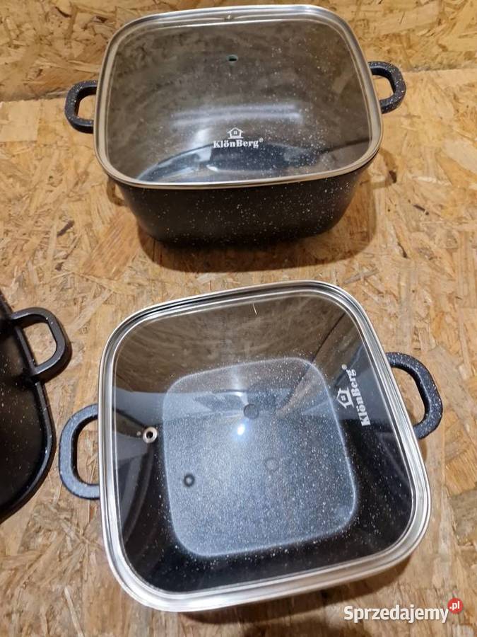 Zestaw garnków KLONBERG ceramiczne 6 el Pozostałe wielkopolskie Głogowa
