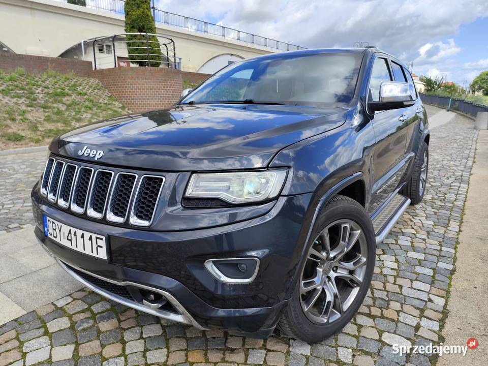 JEEP GRAND CHEROKEE 30 CRD 2015r Niski przebieg Gorzów Wielkopolski