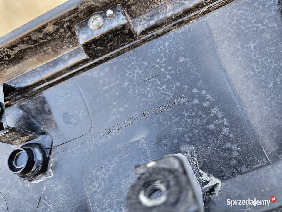 MITSUBISHI OUTLANDER III 3 LIFT BLENDA KLAPY osobowe wielkopolskie Międzychód