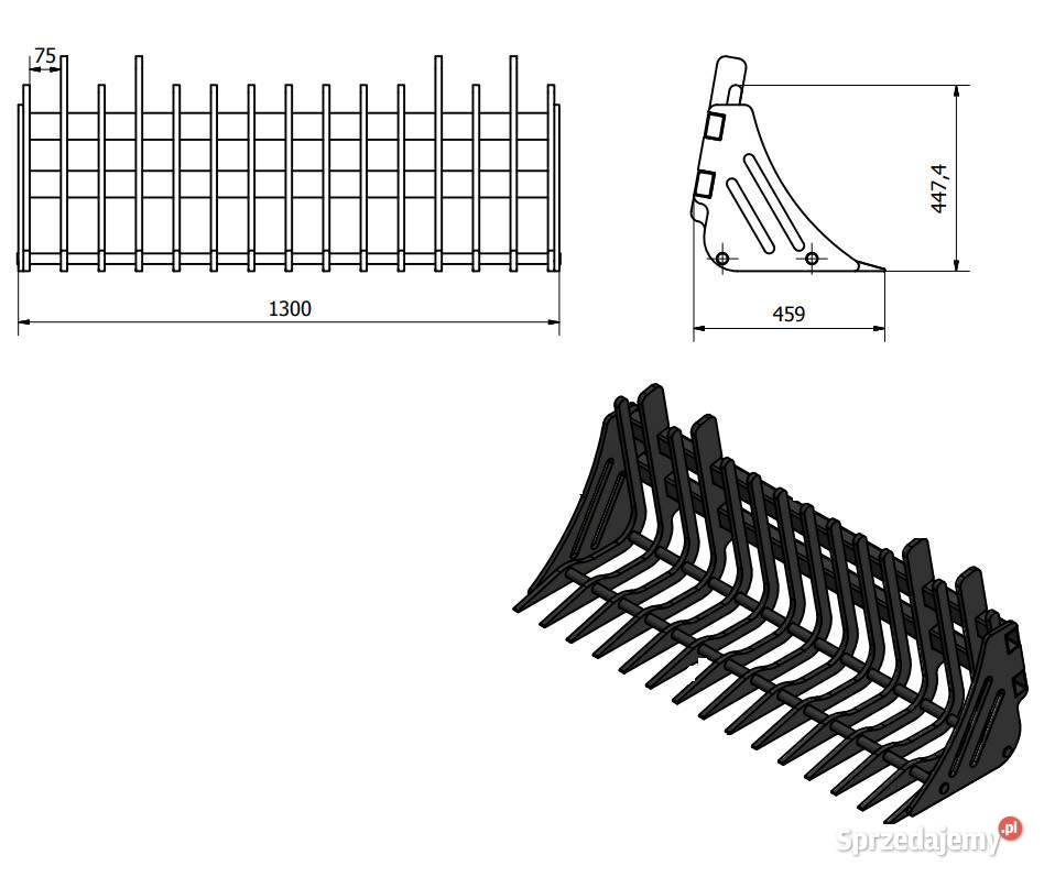 1 ŁYŻKA DO KAMIENI Sanko dostawa cała Pozostałe Swarzędz