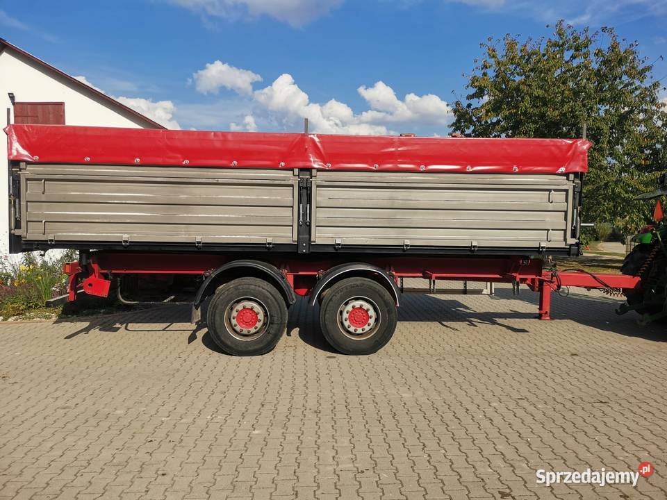 Przyczepa wywrotka 18t tandem Biszcza