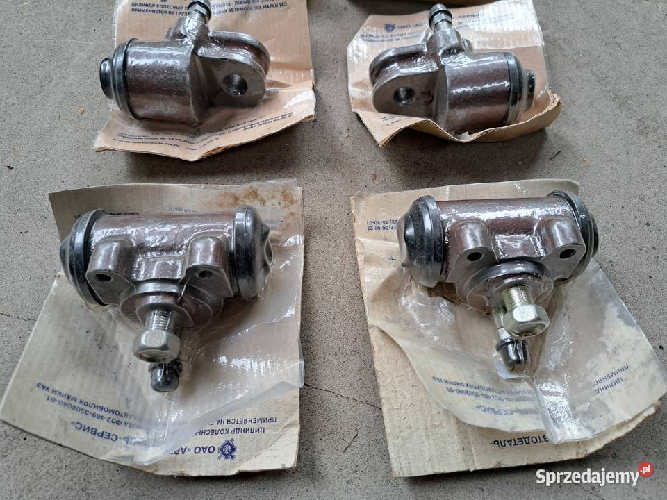 Cylinderki hamulcowe symbol Wwa M20 Uaz Zil Gaz Cylinderki Leszno