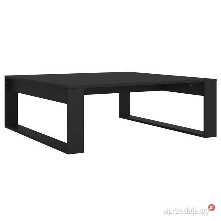 Stolik kawowy czarny 100x100x35 materiał mazowieckie Warszawa
