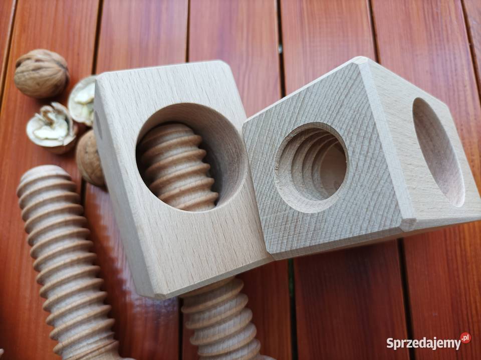 Śruby drewniane średnica fi19 do fi45mm wymiary małopolskie Wieliczka