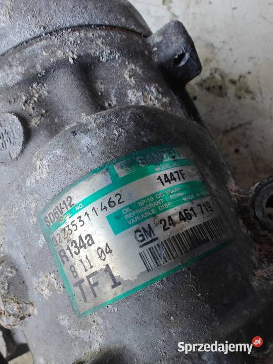 Kompresor klimatyzacji opel SDGV12 lubelskie Puławy