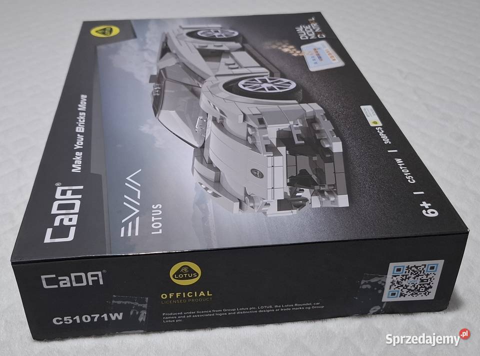 Klocki Cada Lotus Evija auto RC C51071W Zabawka Czeladź