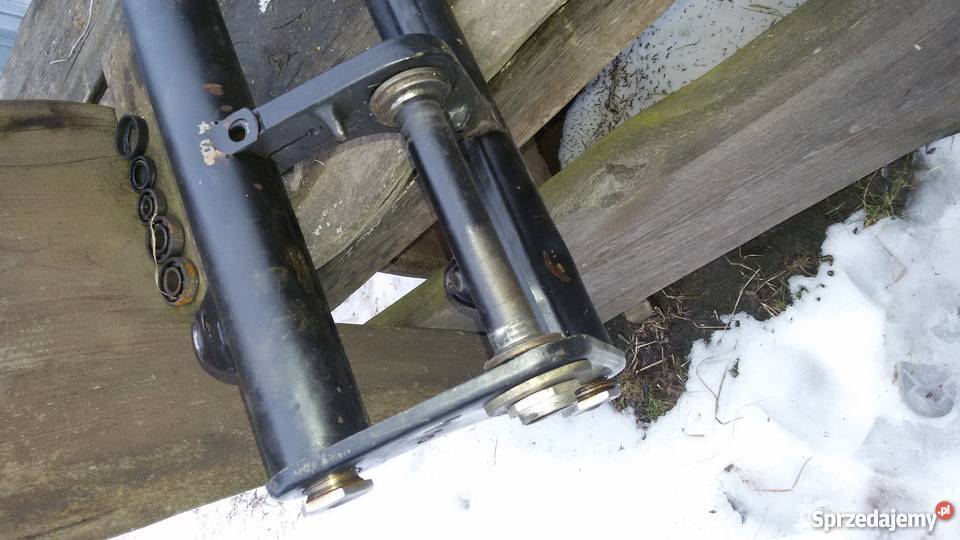 Przód WSK 125175 koło z ośką i bębnem kierownica sprzedam