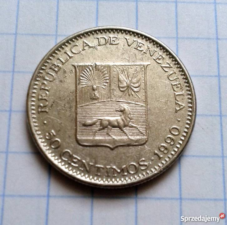 50 CENTIMOS 1990 WENEZUELA