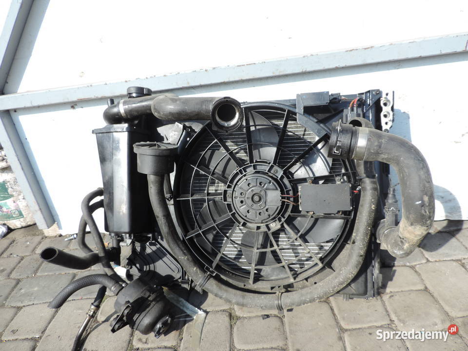 BMW E46 18 B CHŁODNICA WODY KLIMY KOMPLET osobowe małopolskie Nowy Sącz sprzedam