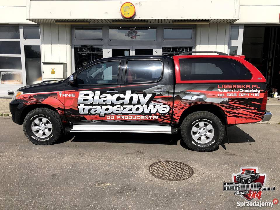 Zabudowa Hardtop Toyota Hilux 200515 Truckman Pasłęk