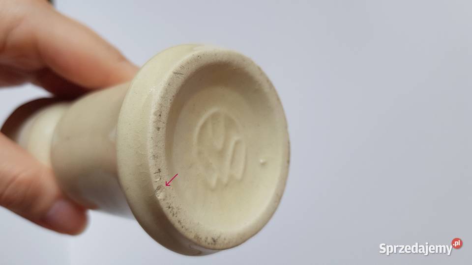 2x świecznik ceramiczny Bolesławiec Wolanin Pozostałe