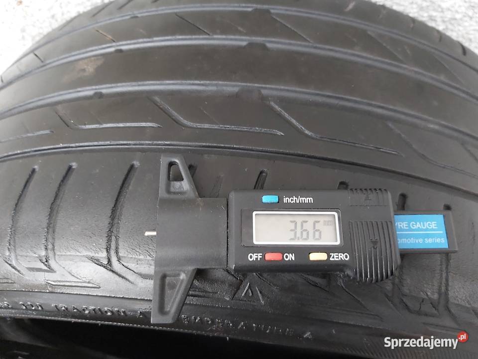 2 opony letnie 225x45x17 Bridgestone 17cale Opony kujawsko-pomorskie Bydgoszcz