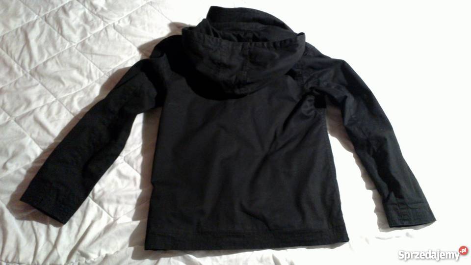 Czarny płaszcz męski TOPMAN rozmiar S Warszawa