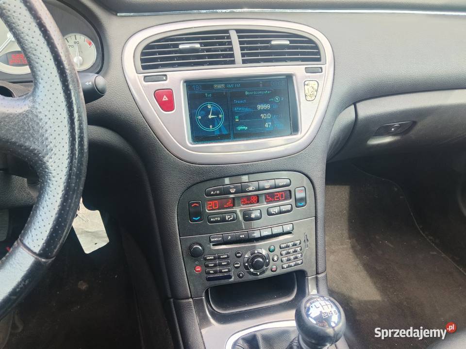 Peugeot 607 2006 LIFT skóra zadbany zar w Gryfino