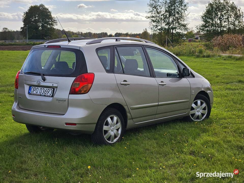 Toyota Corolla Verso 16 benzyna 2002 klima 194 Kotórz Mały