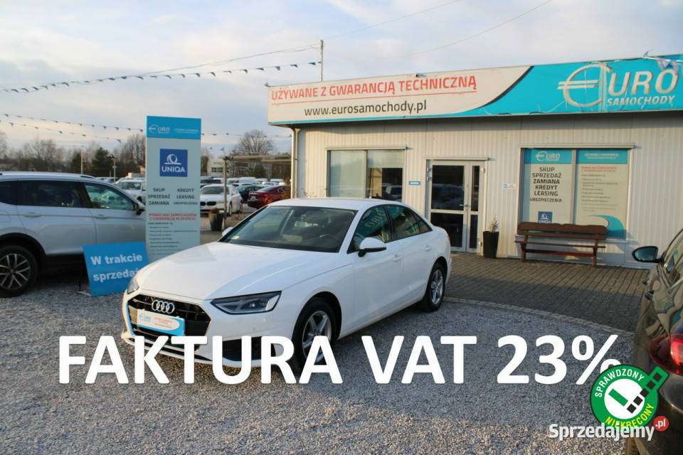 Audi A4 FVAT Gwarancja GFotele Automat Kamera elektryczne lusterka Warszawa