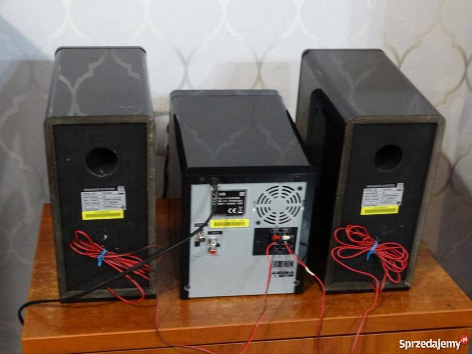 Wieża LG z kol USB RDS sprawna i ładnaWYSYŁKA Jasło