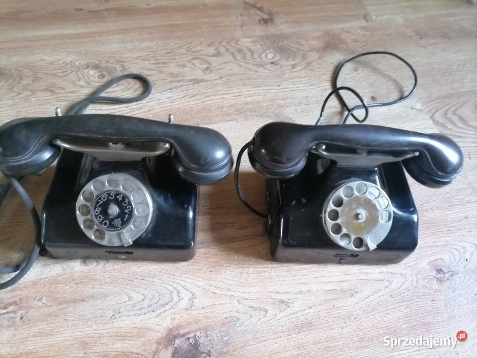 Stary Polski telefon z lat 30 tych Kraków